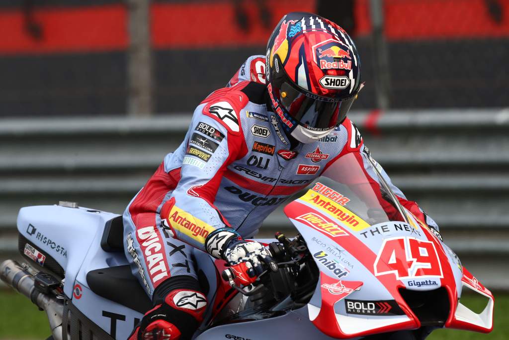 Fabio Di Giannantonio Gresini Ducati MotoGP Sepang shakedown