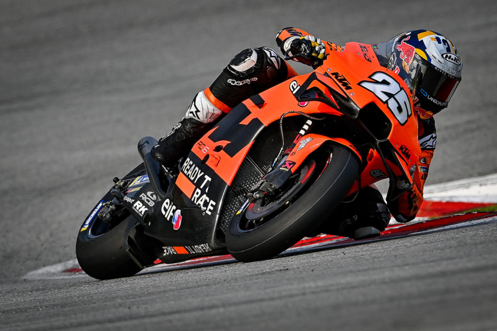 Rookie Raul Fernandez (25). Photo courtesy Dorna.