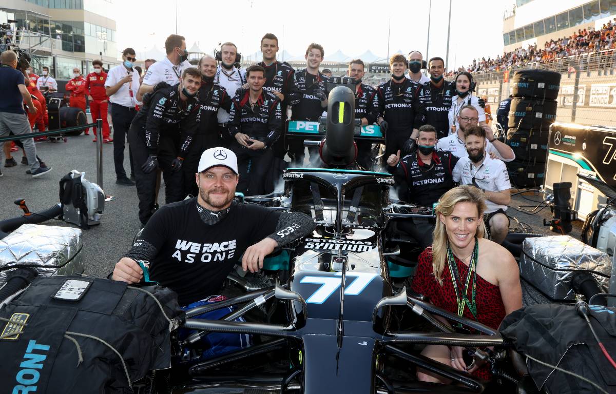 Valtteri Bottas reveals the farewell gift he received from the Mercedes F1 team