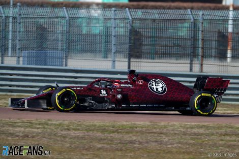 Kimi Raikkonen, Alfa Romeo, Fiorano, 2019