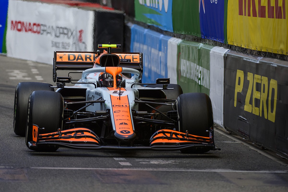 Norris unable to drive McLaren F1 car the way he wants