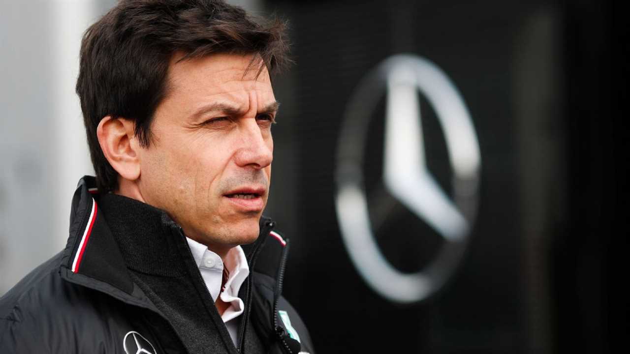 Mercedes F1 team principal Toto Wolff meets Grenfell survivors