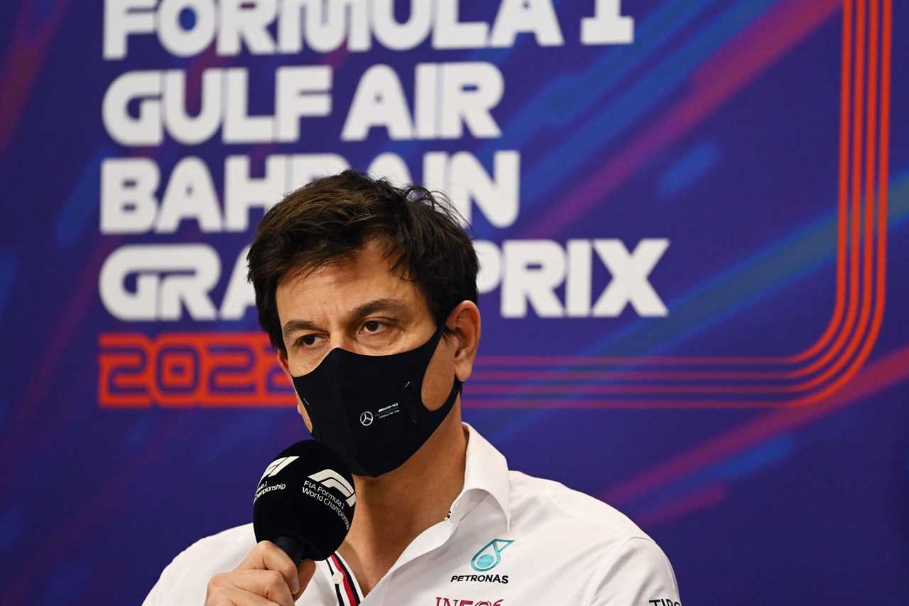 F1 Grand Prix of Bahrain - Final Practice - Mercedes' Toto Wolff speaks in Bahrain.