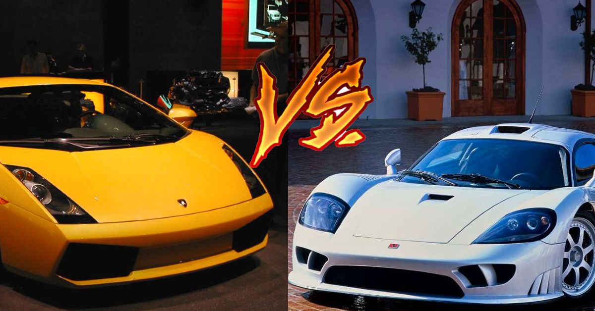 Lamborghini Gallado Vs Saleen S7