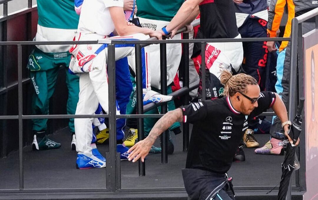 F1 News: Lewis Hamilton Explains Why He Jumped Off Parade Bus Before Bahrain Grand Prix