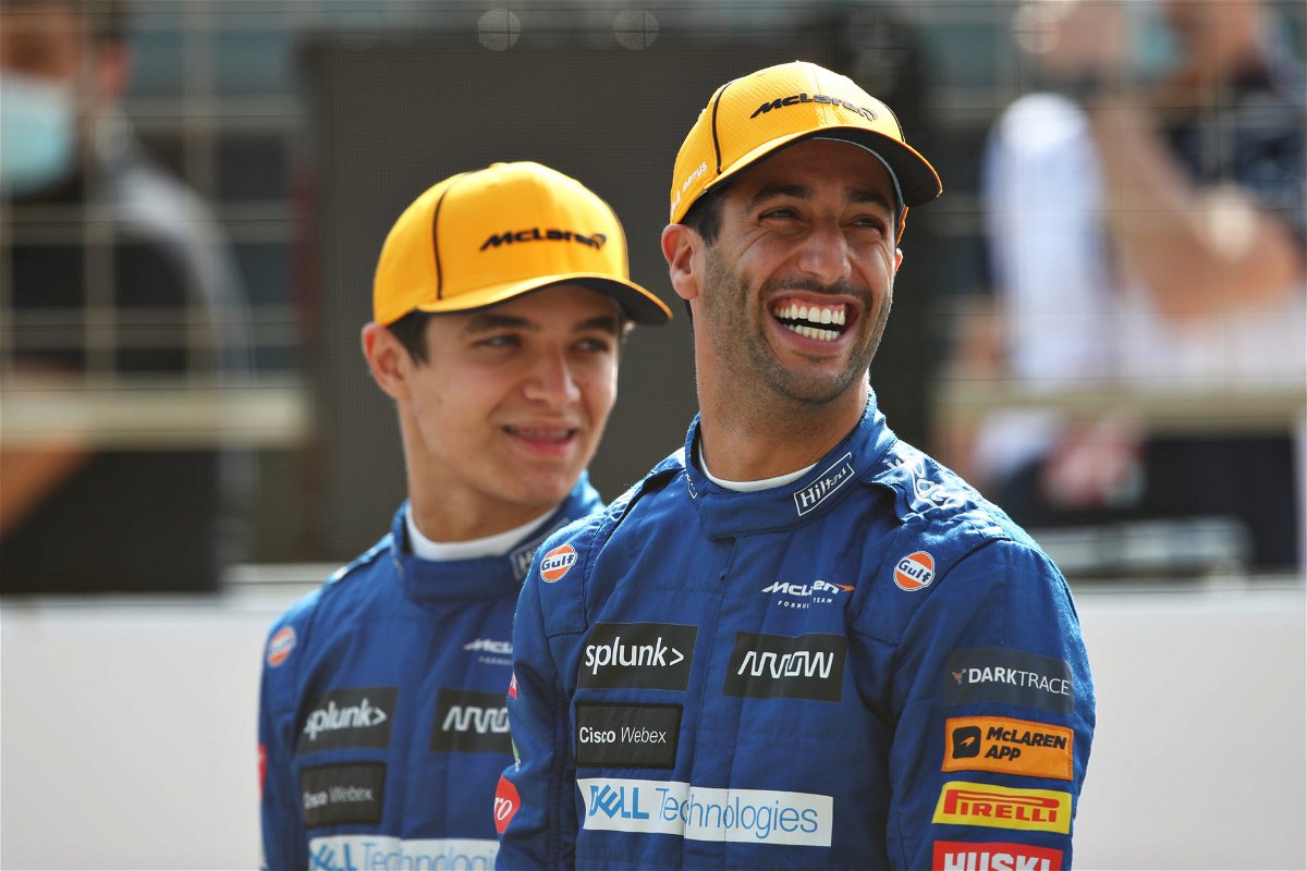 "Why are you touching me?"  - 'Shrek' Ricciardo Hilariously Tries to Flirt With Lando Norris