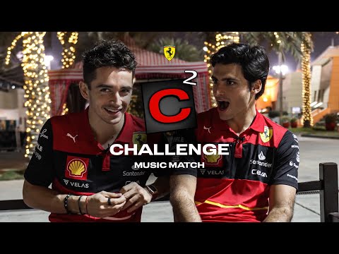 2022 C² Challenge | Music Match with Charles Leclerc and Carlos Sainz