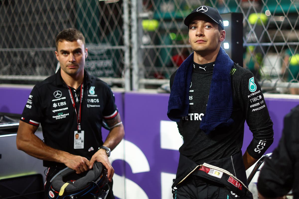 George Russell frustrated by Mercedes 'baby steps' in pursuit of F1 rivals