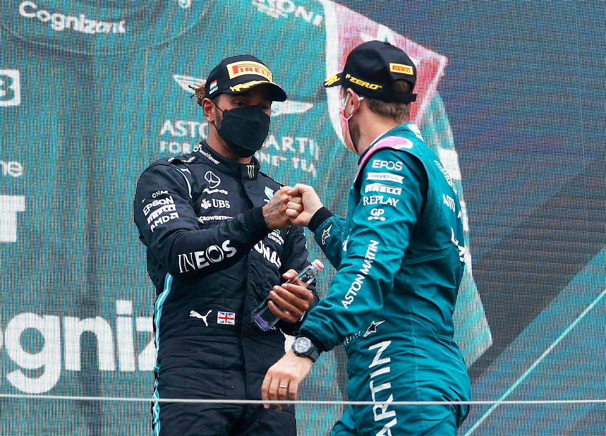 Lewis Hamilton Welcomes Ex-Rival Sebastian Vettel Back to F1 Through Social Media