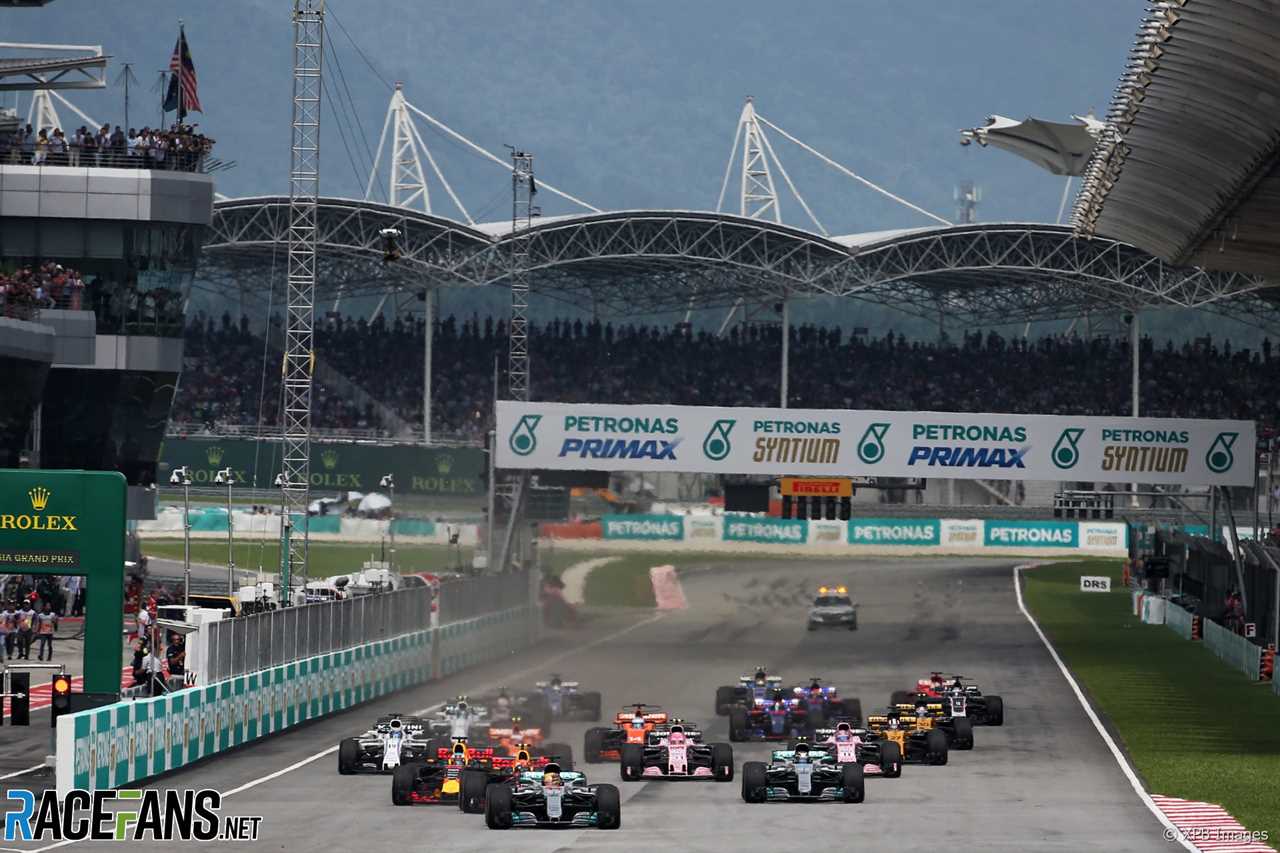 Start, Sepang, Malaysia, 2017