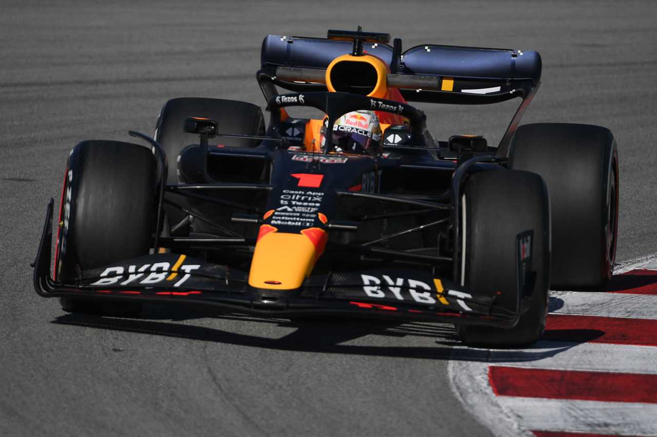 Verstappen's boasting the No.1 on his new car which looks fit to carry the championship number