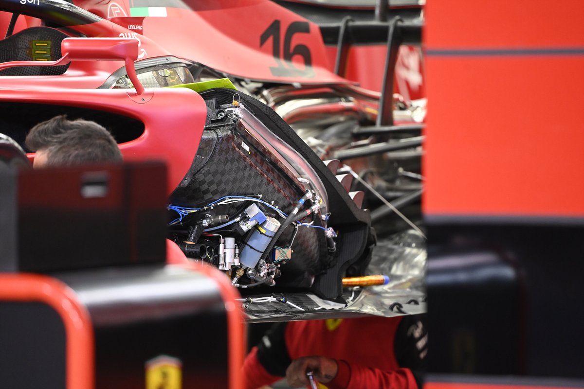 Ferrari SF21 details