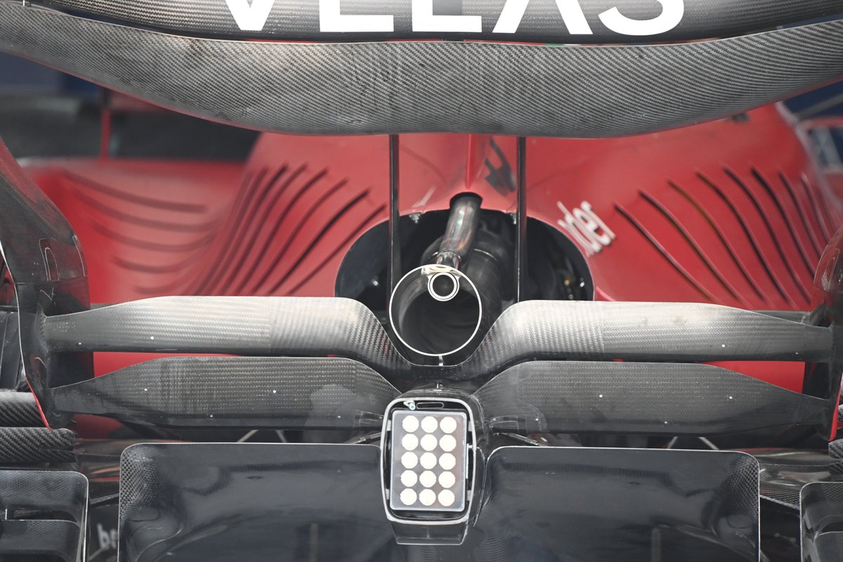 Ferrari SF21 rear detail