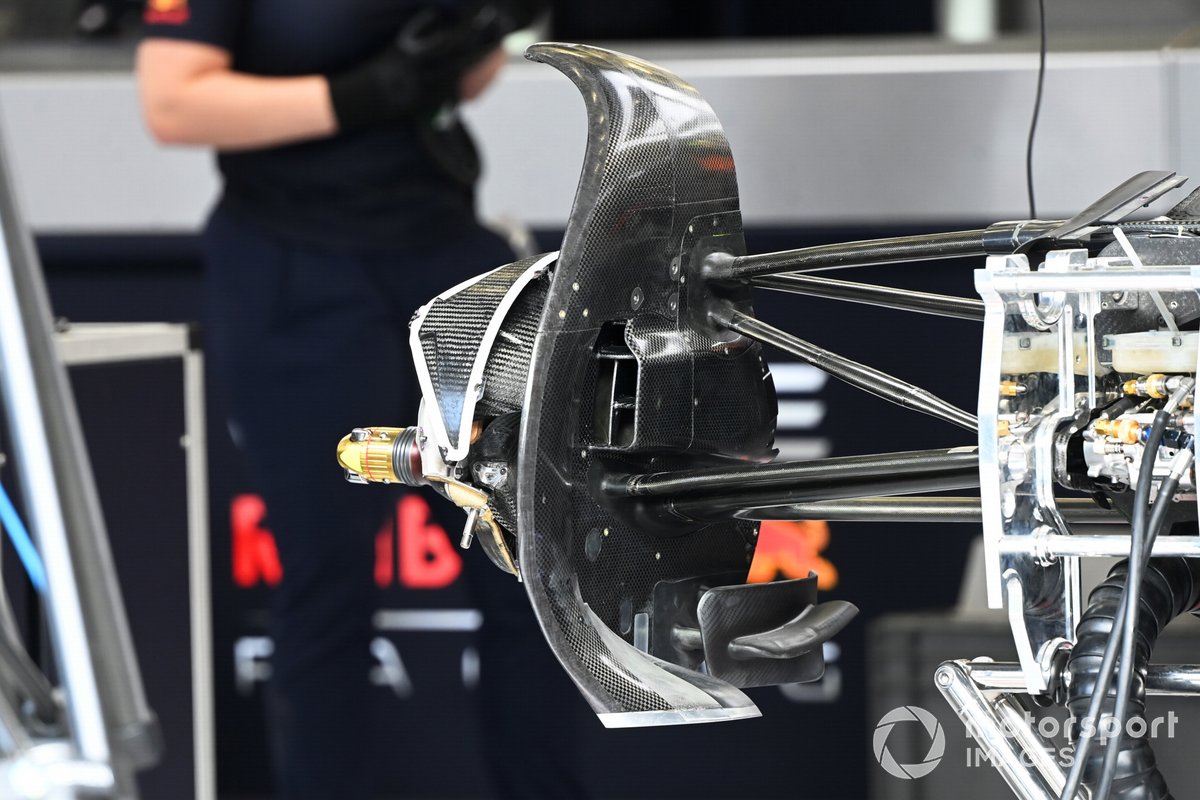 Red Bull Racing RB18 car detail