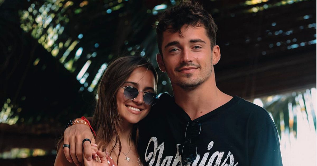 Leclerc's girlfriend posts snap in a bikini next to F1 star