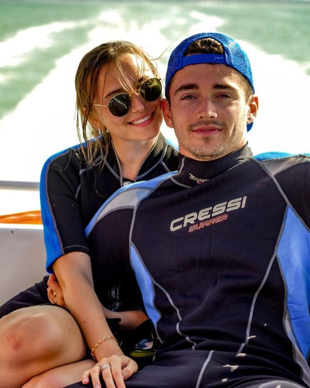 Charles Leclerc has been with his Monegasque girlfriend Charlotte Since since 2019