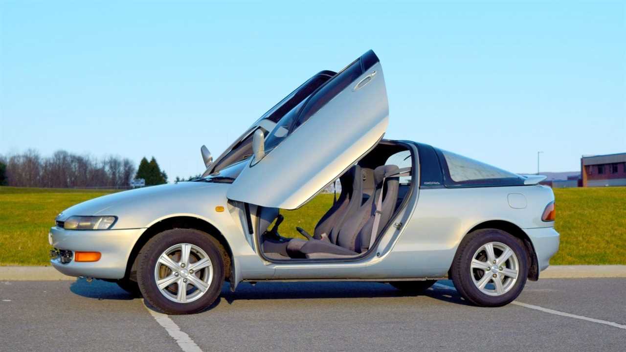 The Little Toyota Sera That Inspired the McLaren F1's Doors Is Up for Auction