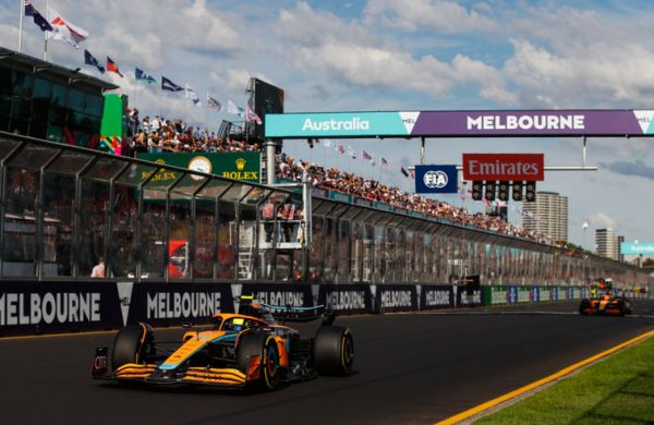 McLaren Racing F1 Australia GP race -First double-points finish of the season