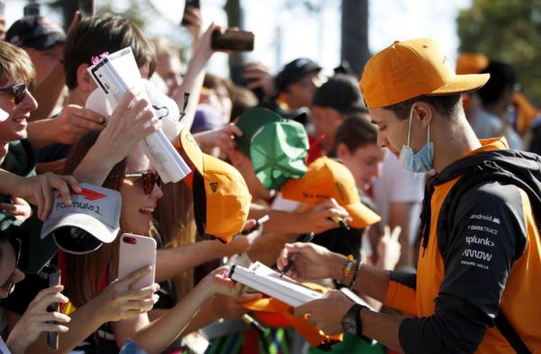 McLaren Racing F1 Australia GP race -First double-points finish of the season