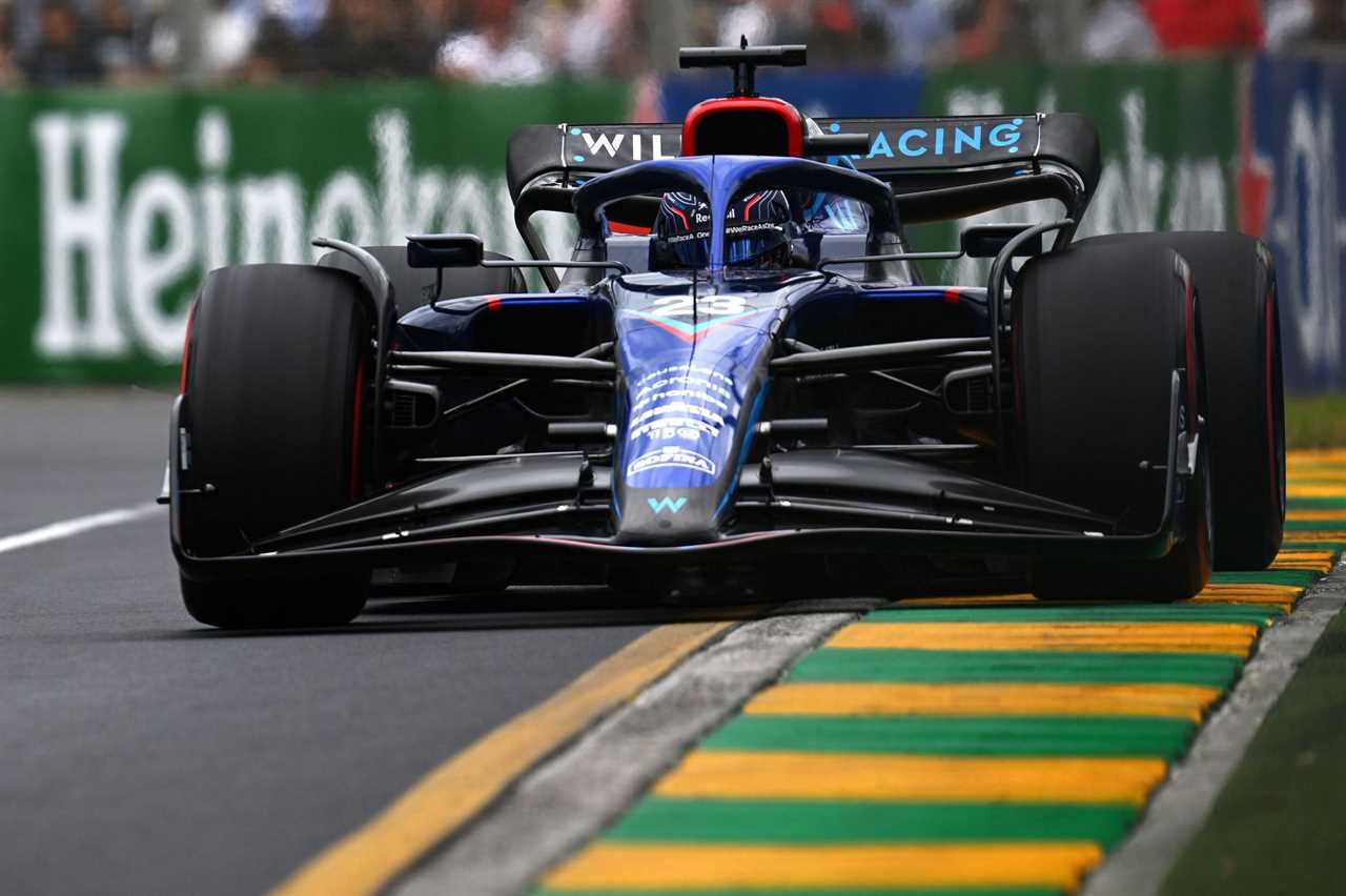 Alex Albon (#23) Williams FW44, 2022 Australian GP