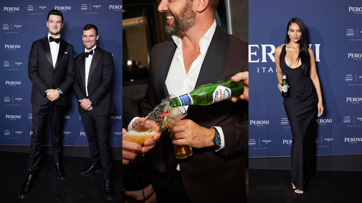 Behind The Scenes From Peroni's Exclusive Formula 1 Festivities