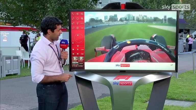 Sky F1's Karun Chandhok analyzes how Carlos Sainz suffered a terrible race at the Australian Grand Prix. 