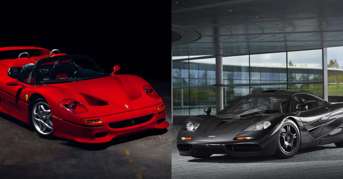 Ferrari-F50 Vs McLaren-F1