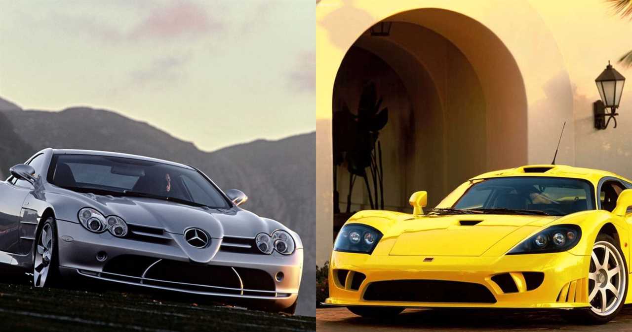 Mercedes-Benz SLR McLaren And Saleen S7