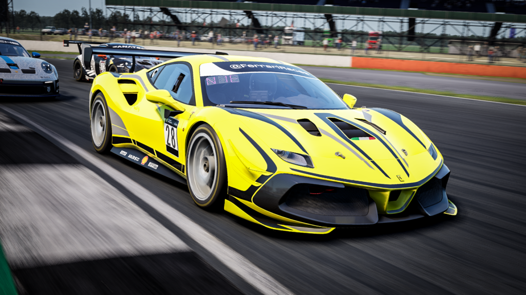 Assetto Corsa Competizione Challengers Pack, Ferrari 488 Challenge, Silverston