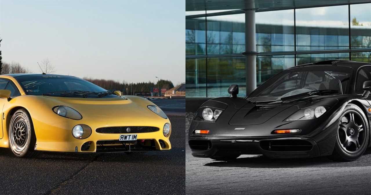 McLaren F1 And Jaguar XJ220