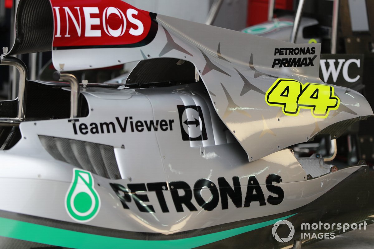 Lewis Hamilton, Mercedes W13 car