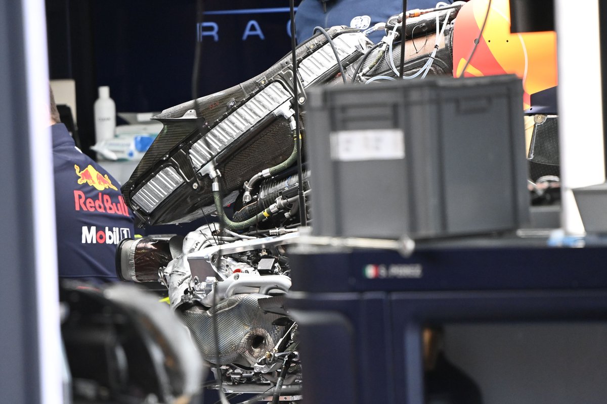 Red Bull Racing RB18 detail