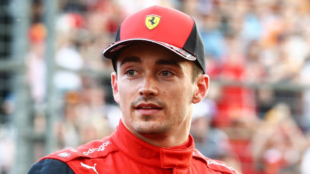 Charles Leclerc had his watch stolen. (Photo by Mark Thompson/Getty Images)