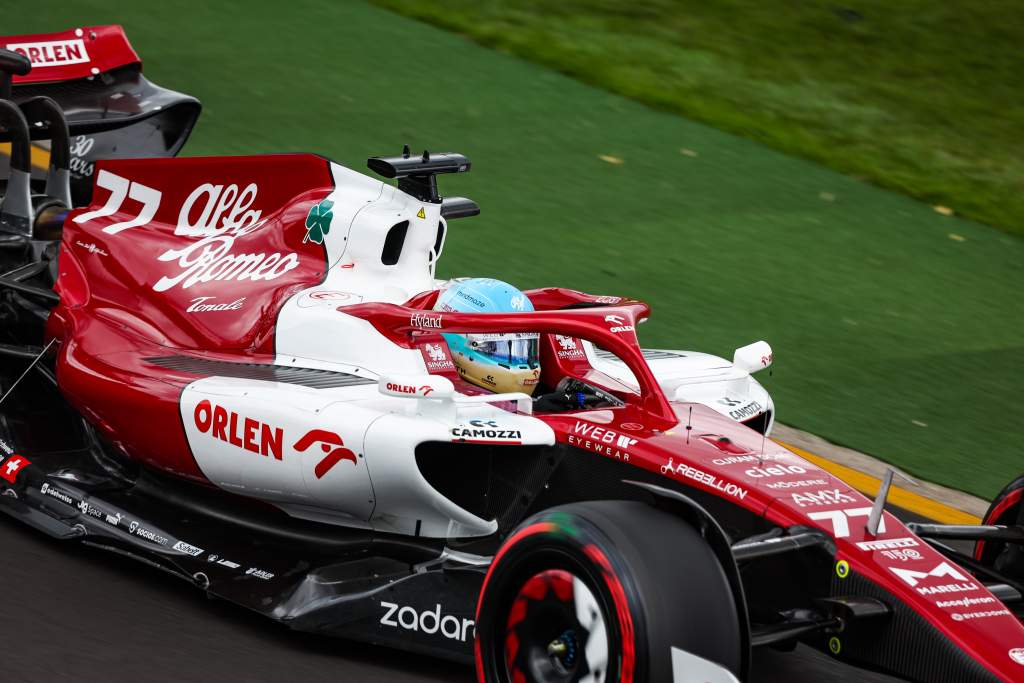 Valtteri Botta's Alfa Romeo F1