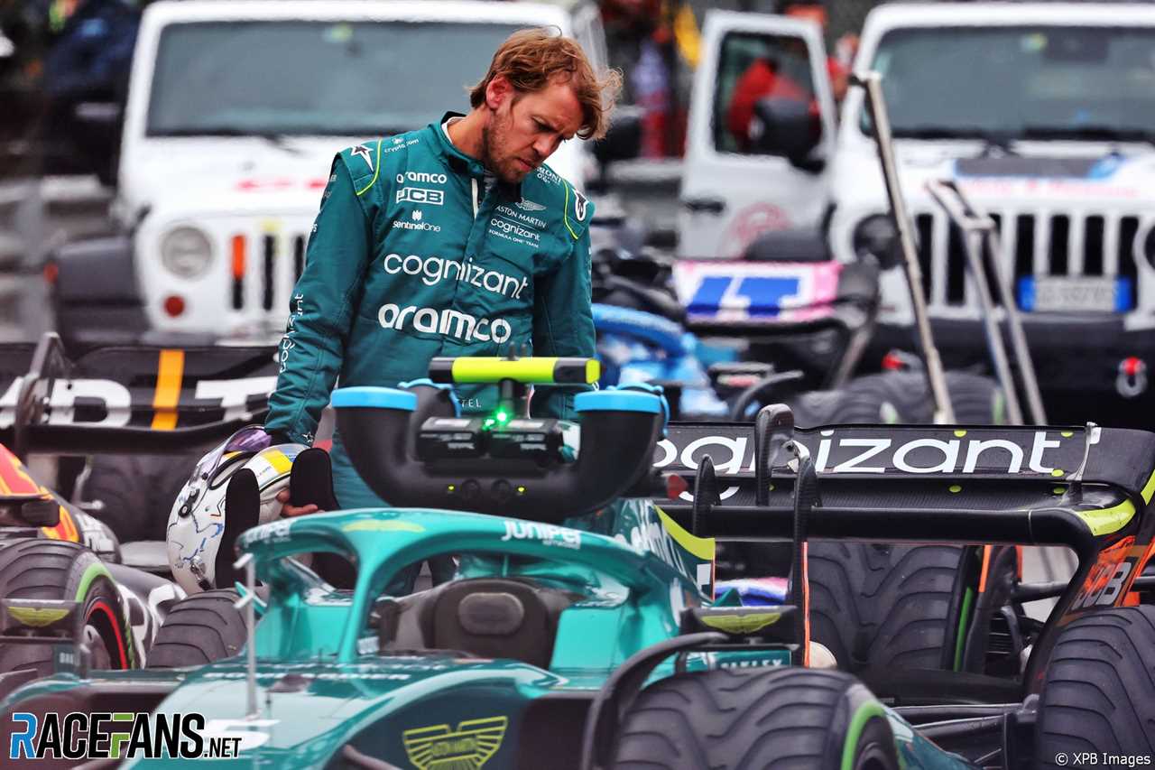 Sebastian Vettel, Aston Martin, Imola, 2022