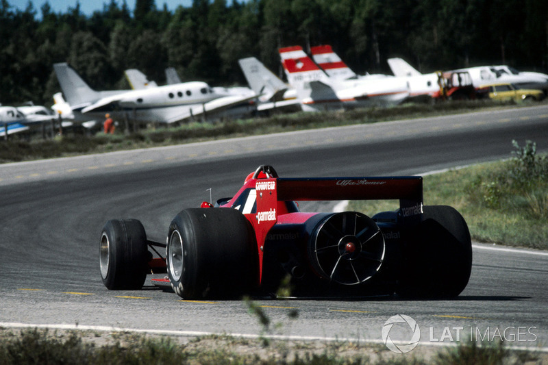 Lauda won easily at Anderstorp in 1978 aboard the revolutionary Brabham BT46B, which never raced again