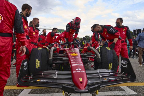 Scuderia Ferrari F1 Imola GP race- Leclerc sixth, Sainz out on the opening lap