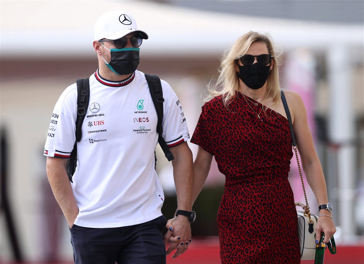 Valtteri Bottas Gets Behind the Lens While Cheering On His Cyclist Girlfriend at the Paris Roubaix