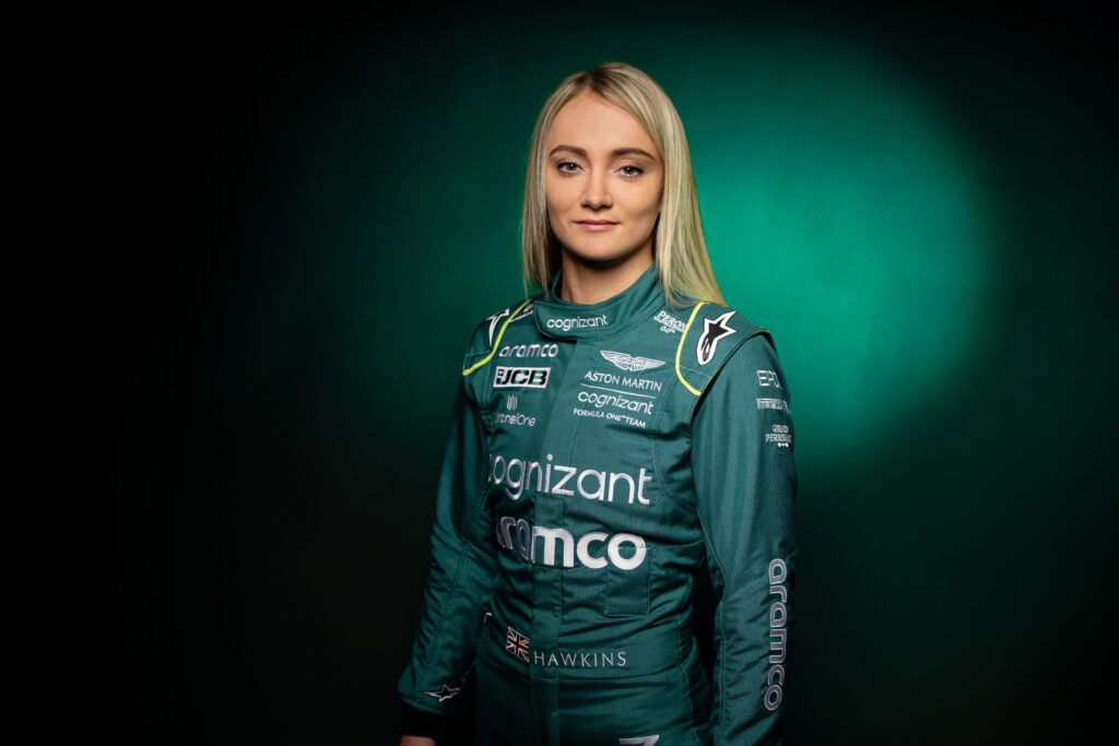 Aston Martin’s Jess Hawkins talks TCR, W Series 2022, meeting alligators in Miami & her work with the F1 team