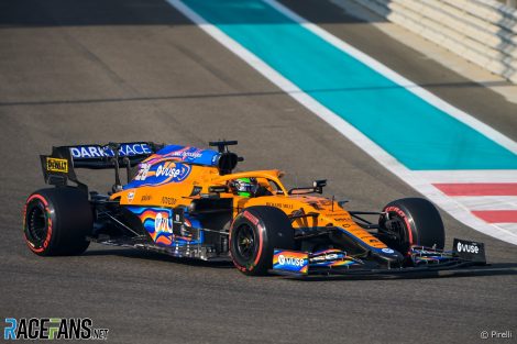 Pato O'Ward, McLaren, Yas Marina, 2021