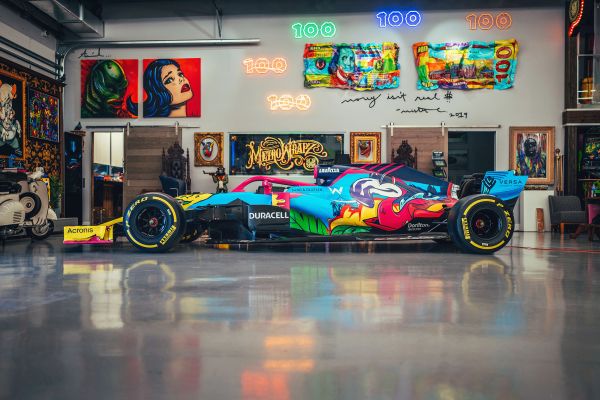 New Miami-themed Williams Monogram & Graffiti F1 car revealed in collaboration with artist Surge