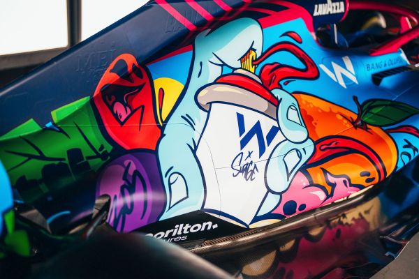 New Miami-themed Williams Monogram & Graffiti F1 car revealed in collaboration with artist Surge