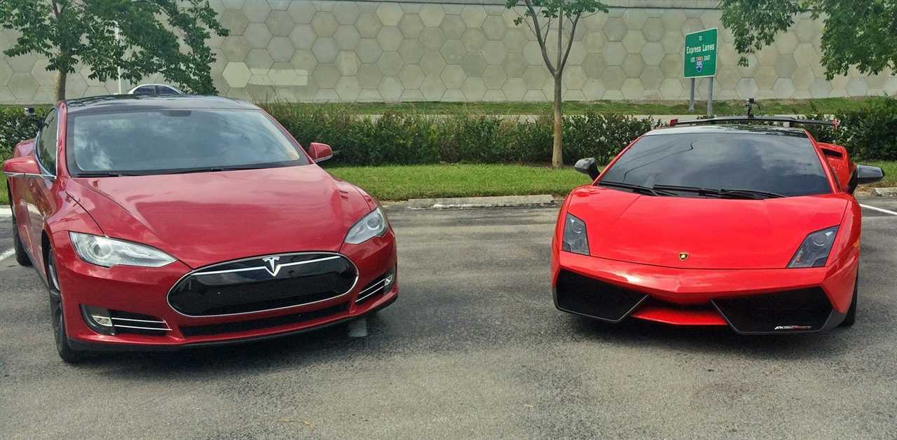 Tesla Vs Lamborghini