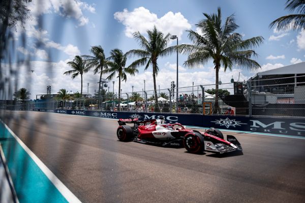Alfa Romeo F1 Team ORLEN Miami GP race – Heading in the right direction
