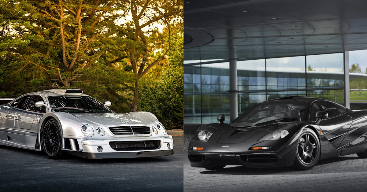 Mercedes Benz CLK GTR Vs McLaren F1