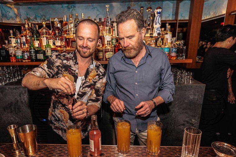 Aaron Paul and Bryan Cranston - WORLD RED EYE