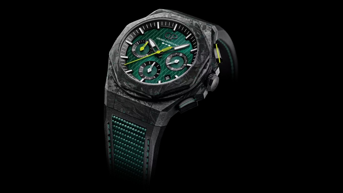 Girard-Perregaux x Aston Martin Introduce Laureato Absolute Chronograph AMF1 Edition