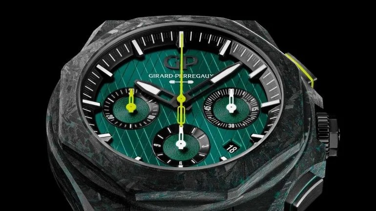 Girard-Perregaux x Aston Martin Introduce Laureato Absolute Chronograph AMF1 Edition