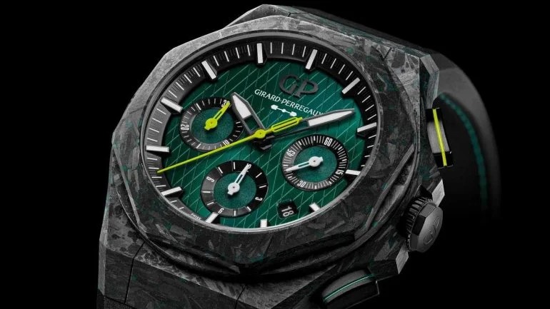 Girard-Perregaux x Aston Martin Introduce Laureato Absolute Chronograph AMF1 Edition