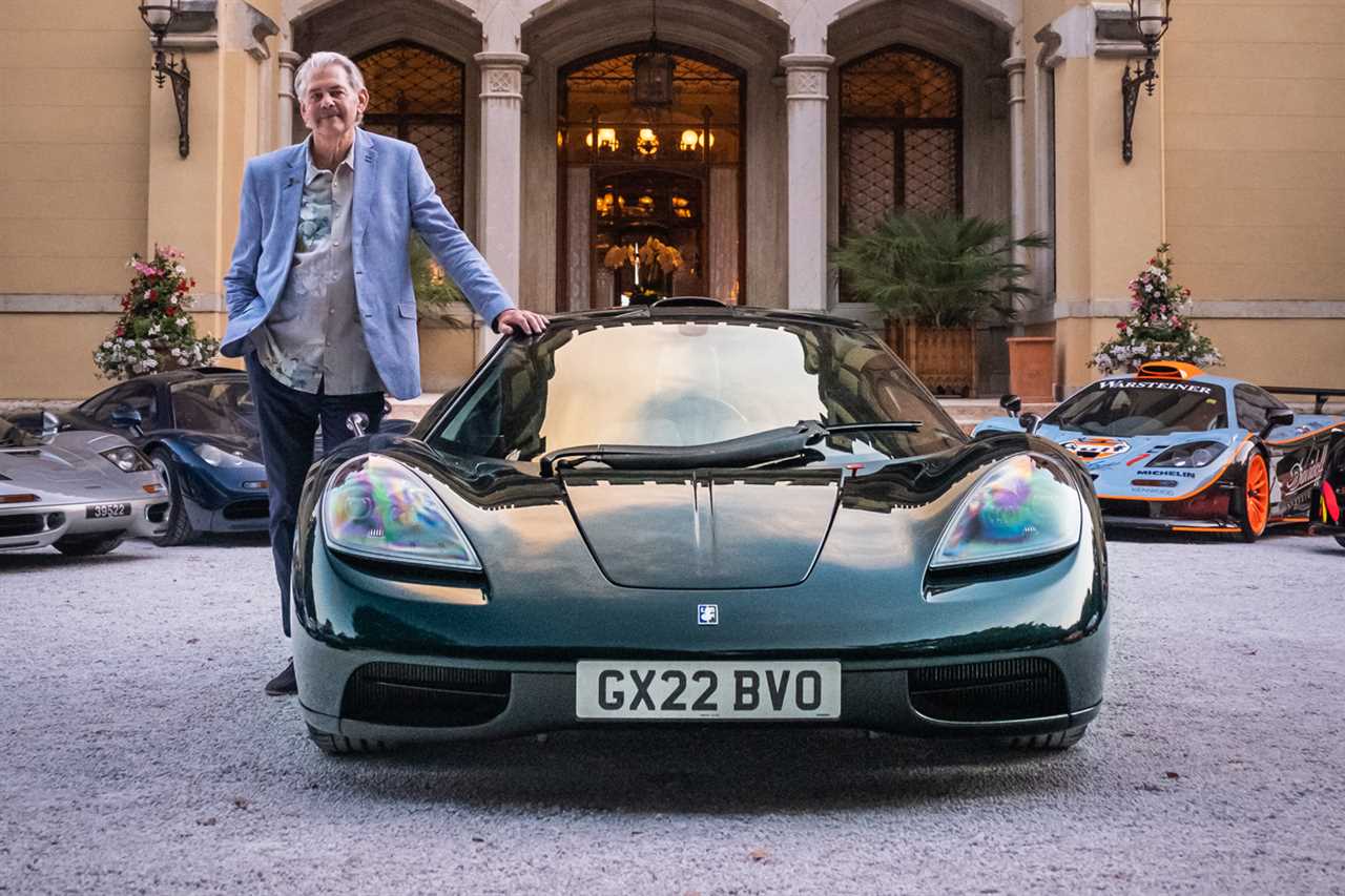 New GMA T.50 turns up on McLaren F1 30th tour